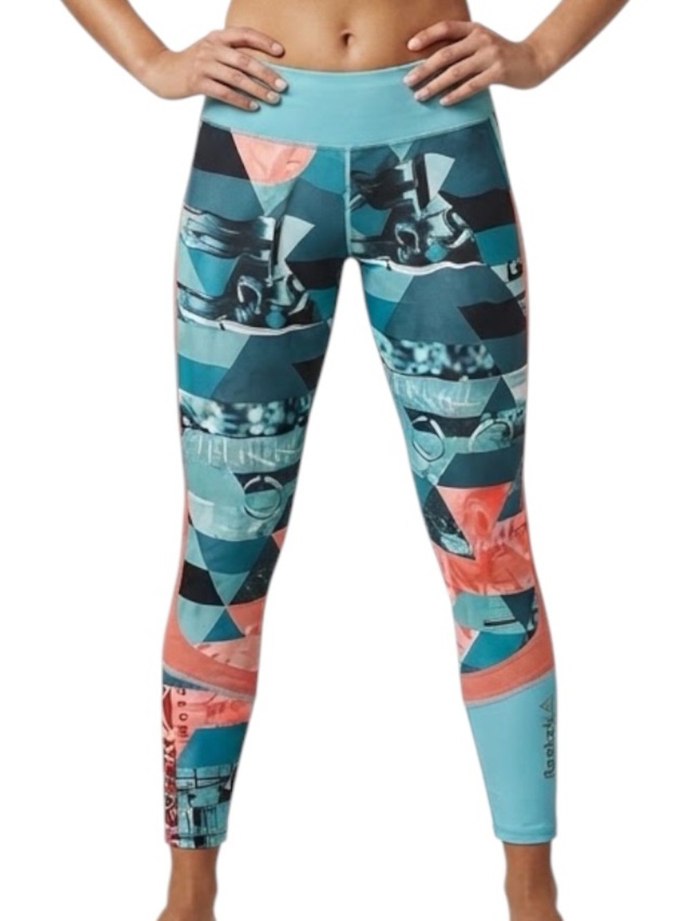 REEBOK CrossFit Elite Athletic Capri Leggings L